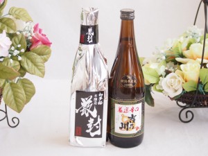 愛知金鯱と厳選日本酒2本セット(金鯱初夢桜 厳封本醸造 吉乃川厳選辛口) 720ml×2本