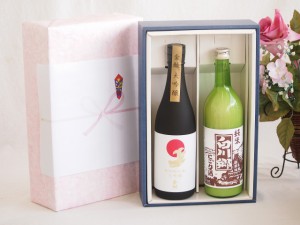 贅沢な日本酒感謝ボックス2本セット(白川郷純米にごり(岐阜) 金鯱大吟醸(愛知)) 720ml×2本