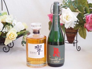 贈り物ギフト ジャパニーズウイスキーと本格麦焼酎対決セット 響700ml尋ね鳥25°(長崎県)720ml