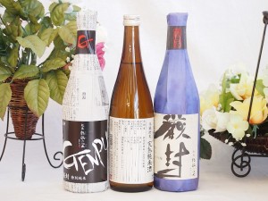 選りすぐり地酒3本セット(厳封 吟醸 厳封 特別純米 ひやおろし低温貯蔵完熟純米) 720ml×3本