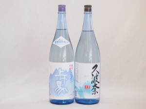 三重日本酒2本セット(名水政宗上げ馬 純米吟醸 (三重県) 久波奈 特別純米 (三重県)) 1800ml×2本