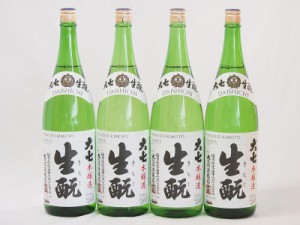 福島大七4本セット(大七 生もと 本醸造(福島県)) 1800ml×4本