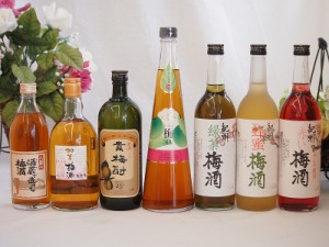 『送料無料』こんな梅酒福袋が欲しかったぁ　飲み比べ送料込み7本セット 