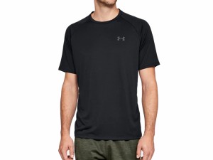 アンダーアーマー UNDER ARMOUR UAテック2.0 ショートスリーブ Tシャツ メンズ 春 夏 ブラック 黒 スポーツ トレーニング 半袖 Tシャツ 1