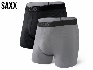 サックスアンダーウェアー SAXX UNDERWEAR QUEST BOXER BRIEF FLY 2PACKS クエスト メンズ 2枚組 ボクサーブリーフ パンツ