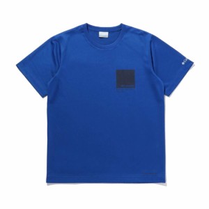 コロンビア Columbia Royal Creek Short Sleeve Tee ロイヤルクリークショートスリーブTシャツ メンズ ブルー 青 カジュアル シャツ 速乾