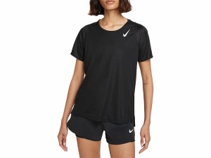 ナイキ NIKE Dri-FIT レース S/S トップ レディース 春 夏 ブラック 黒 スポーツ フィットネス 半袖 Tシャツ DD5928-010