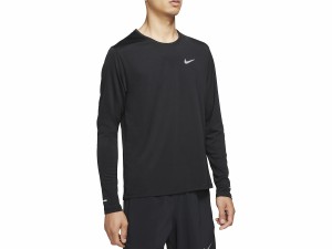 ナイキ NIKE Dri-FIT マイラー トップ メンズ 秋 冬 ブラック 黒 スポーツ トレーニング 長袖 Tシャツ DD4577-010