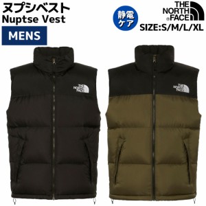 【正規取扱店】ノースフェイス THE NORTH FACE Nuptse Vest ヌプシベスト メンズ 秋 冬 ブラック カーキ ダウン ベスト カジュアル ウェ