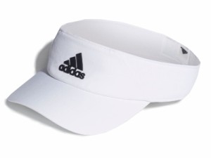 アディダス adidas AEROREADY バイザー ホワイト スポーツ 帽子 サンバイザー UW007-HA5541