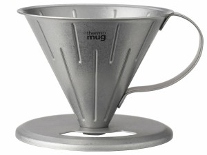 サーモマグ thermo mug TSUBAME COFFEE DRIPPER S ツバメ コーヒードリッパー S ステンレス製 登山 キャンプ アウトドア 調理器具 T-CDS2