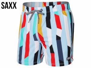 スイムショーツ OH BUOY 2N1 VOLLEY 5inch オーブイ 5インチ メンズ 水着 トランクス 水陸両用 サックスアンダーウェアー SAXX UNDERWEAR