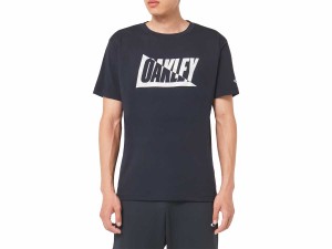 オークリー OAKLEY US規格 Enhance Qd Ss Tee Bold Evo 1.7 エンハンス Qd 半袖 Tシャツ ボールド エヴォ 1.7 メンズ 春 夏 ネイビー 紺 