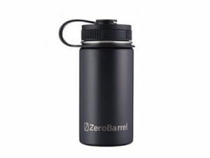 ゼロバレル ZeroBarrel ADVENTURE 354ml（12oz） ブラック 登山 アウトドア トレイル 小物 水筒 ボトル ZW-02-MatteBlack