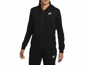 ナイキ NIKE スポーツウェア クラブ フリース フルジップ L/S フーディ ST レディース 秋 冬 ブラック 黒 スポーツ フィットネス パーカ