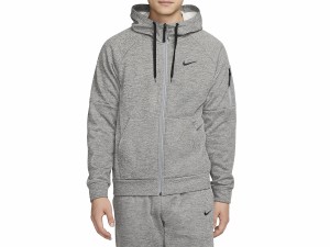 ナイキ NIKE Therma-FIT フルジップ フィットネスパーカー メンズ 秋 冬 グレー 灰色 スポーツ トレーニング パーカー ジャケット DQ4831