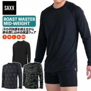 ROAST MASTER MID-WEIGHT LONG SLEEVE ローストマスター ミッドウェイト メンズ トップス ロングスリーブ サックス SAXX UNDERWEAR