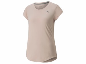 プーマ PUMA CLOUDSPUN クラウドスパン 半袖 Tシャツ レディース 春 夏 ピンク 桃色 スポーツ フィットネス 半袖 Tシャツ 522806-47