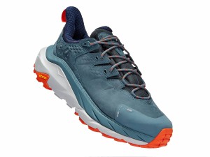 ホカオネオネ HOKAONEONE KAHA 2 LOW GTX カハ 2 ロー GTX メンズ ブルー グリーン 登山 アウトドア トレイル ハイキング トレッキング 