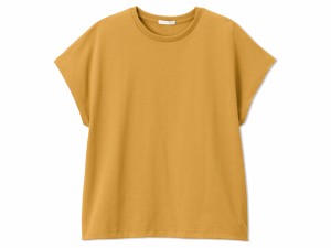 ダンスキン DANSKIN PRINT FRENCH TEE プリントフレンチティー レディース 春 夏 イエロー 黄色 スポーツ フィットネス 半袖 Tシャツ DC7