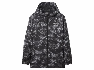 デサント DESCENTE 総柄グラフィック バックロゴ フルジップフーディー メンズ 秋 冬 ブラック 黒 スポーツ トレーニング パーカー ジャ