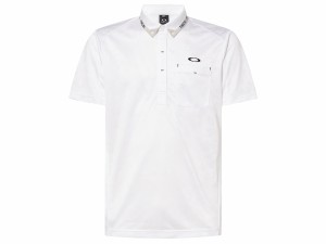 オークリー OAKLEY US規格 Oakley Digi Mosaic Jq Shirt オークリ— デジ モザイク ジャガード シャツ メンズ 春 夏 ホワイト 白 スポー