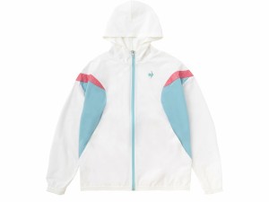 ルコック le coq sportif ソロテックスSUNSCREENクロスジャケット 池田エライザ着用 レディース 春 秋 ホワイト 白 スポーツ フィットネ