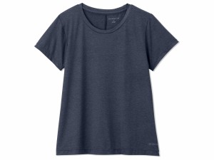 ダンスキン DANSKIN ALL DAY ACTIVE LIGHT S/S TEE オールデイアクティブライトショートスリーブティー レディース 春 夏 ネイビー 紺 ス