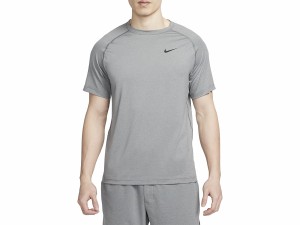 ナイキ NIKE Dri-FIT レディ ショートスリーブ フィットネストップ メンズ 春 夏 グレー 灰色 スポーツ トレーニング 半袖 Tシャツ DV981