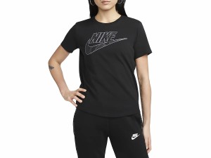 ナイキ NIKE スポーツウェア Tシャツ レディース 春 夏 ブラック 黒 スポーツ フィットネス 半袖 Tシャツ FB8088-010