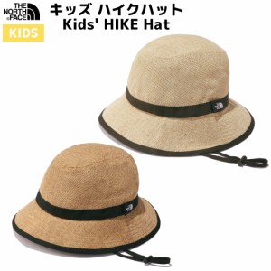 ノースフェイス THE NORTH FACE KIDS' HIKE HAT キッズ ハイクハット 春夏 ハット 子供 麦わら 帽子 カジュアル 帽子　キッズ ハット NNJ