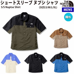 ノースフェイス THE NORTH FACE 【正規取扱店】ショートスリーブ ヌプシ シャツ S/S Nuptse Shirt カジュアル シャツ NR22331 K KS NT UK