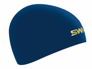 スワンズ SWANS ドーム型シリコーンキャップ FINA承認モデル ユニセックス ネイビー 紺 水泳 スイム キャップ 帽子 SA10S-104