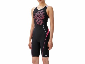 スピード speedo Wave Break Loosen Kneeskin ウェーブブレイクルースンニースキン レディース ブラック 黒 ピンク 桃色 水泳 スイム フ