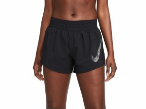 ナイキ NIKE Dri-FIT ワン スウッシュ ハイブリッド ショート レディース 春 夏 ブラック 黒 スポーツ フィットネス ショート パンツ FB4