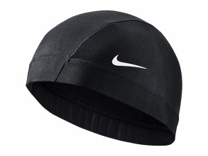 ナイキ NIKE 2wayキャップ ユニセックス ブラック 黒 水泳 スイム キャップ 帽子 NESSC150-N001