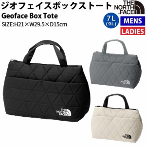 ノースフェイス THE NORTH FACE Geoface Box Tote ジオフェイスボックストート 7L カジュアル バッグ トートバッグ NM32355 K UN FL