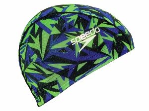 スピード speedo Boom Camo Mesh Cap ブーンカモメッシュキャップ ユニセックス グリーン 緑 水泳 スイム キャップ 帽子 SE12353-GR