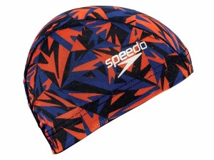 スピード speedo Boom Camo Mesh Cap ブーンカモメッシュキャップ ユニセックス オレンジ 橙 水泳 スイム キャップ 帽子 SE12353-OR