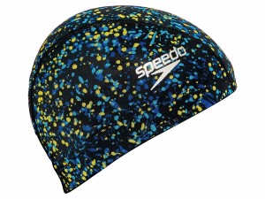 スピード speedo Sea Dots Mesh Cap シードッツメッシュキャップ ユニセックス ブルー 青 イエロー 黄色 水泳 スイム キャップ 帽子 SE12