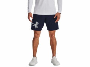 アンダーアーマー UNDER ARMOUR ウーブンショーツ ロゴグラフィック メンズ 春 夏 ネイビー 紺 スポーツ トレーニング ハーフ　パンツ 13