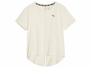 プーマ PUMA ヨガ YOGINI ライト Tシャツ レディース 春 夏 ホワイト 白 スポーツ フィットネス 半袖 Tシャツ 524639-87