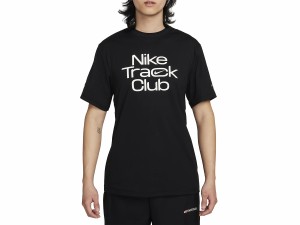 ナイキ NIKE トラック クラブ Dri-FIT ショートスリーブ ランニングトップ メンズ 春 夏 ブラック 黒 スポーツ トレーニング 半袖 Tシャ