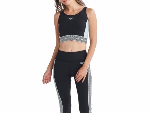 ロキシー ROXY AHEAD OF TIMES BRA アヘッド オブ タイムズ ブラ レディース オールシーズン 水陸両用 速乾 UVカット ブラック 黒 スポー