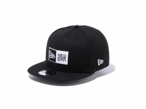 ニューエラ NEW ERA 9FIFTY ボックスロゴ ブラック×ホワイト 950 BOXLOGO BLK キャップ カジュアル 帽子 キャップ 13575025