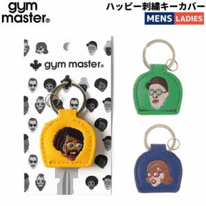 ジムマスター gym master ハッピー刺繍キーカバー メンズ レディース ユニセックス オールシーズン カジュアル キーケース キーホルダー 