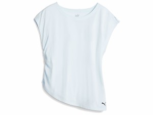 プーマ PUMA スタジオ FOUNDATION SS Tシャツ レディース 春 夏 ブルー 青 スポーツ フィットネス 半袖 Tシャツ 522738-69