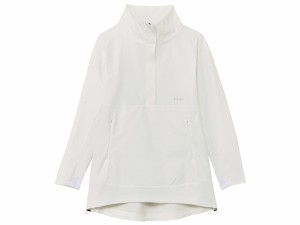 ダンスキン DANSKIN STRETCH DOUBLE WEAVE PULL OVER ストレッチダブルウィーブプルオーバー レディース 秋 冬 ホワイト 白 スポーツ フ