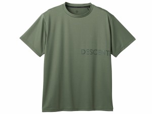 デサント DESCENTE ロゴハーフスリーブシャツ メンズ 春 夏 グリーン 緑 スポーツ トレーニング 半袖 Tシャツ DJMWGA66-GR