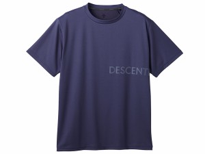 デサント DESCENTE ロゴハーフスリーブシャツ メンズ 春 夏 ネイビー 紺 スポーツ トレーニング 半袖 Tシャツ DJMWGA66-NV